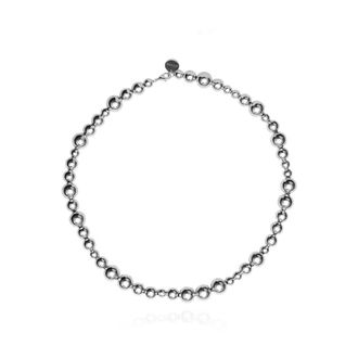 LI&Eacute; STUDIO THE Elly Ketting - Dames - Accessoires - Grijs - Maat: ONE Size