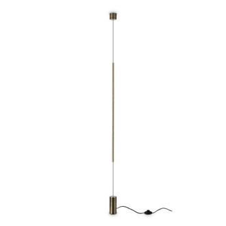 Netlighting FILO Integrated LED Pendant Ceiling Light Brass 3000K NonDim in Yellow