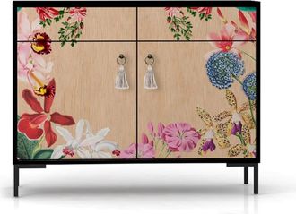 Really Nice Things Aparador MDF 2 puertas 2 cajones estampado