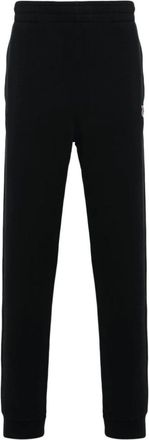 Maison Kitsun&eacute; Zwarte Broek voor Mannen Aw 24 - Heren - Sweatpants - Zwart - XL - Broeken