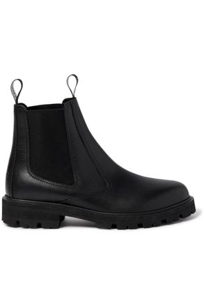 Celine Margaret Leather Chelsea Boots