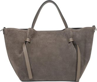Estro & Luminara Boat Bag - Dames - Shoppers - Beige - ONE Size - Leer - Tassen