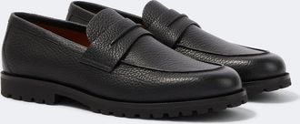 Ermenegildo Zegna Pioggia leather loafers
