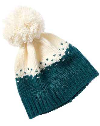 Portolano Pom Wool-Blend Beanie