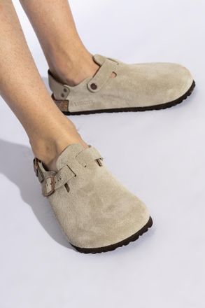 Birkenstock Shoes Tokio II Suede, Mens, Grey