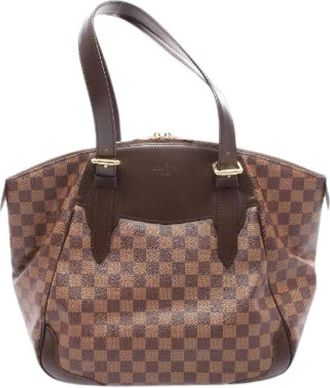 Louis Vuitton Pre-owned Handbags, female, Brown, Size: ONE SIZE Pre-owned Vintage Handbag