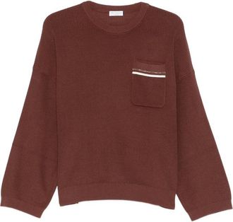 Brunello Cucinelli Chest-pocket Sweater