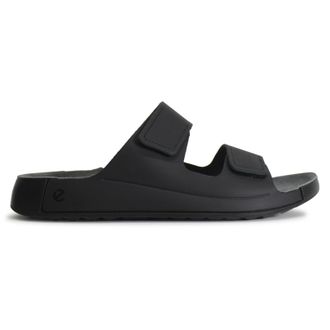 Ecco Ecco 2nd Cozmo Leather Mens Slides Sandals - Black - Size:UK 12-12.5
