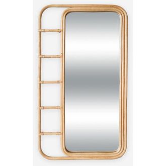 Linea Paralela Linea Paralela - espejo rattan rectangular 80X150CM