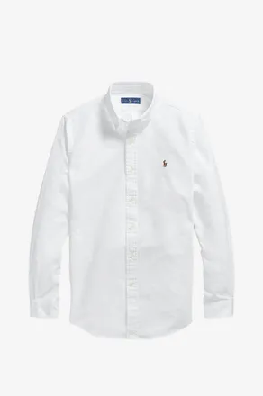 Polo Ralph Lauren Langarm-Oxford-Hemd Pony Custom Fit