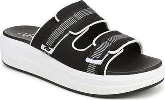 Ryk&auml; Viv Slide Sandal in Black at Nordstrom, Size 7.5