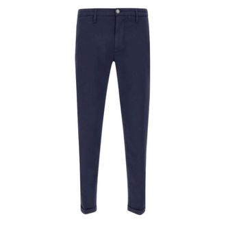 Re-hash Chinos, male, Blue, Size: W38 Cotton Trousers
