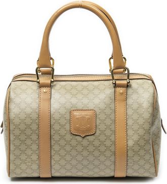 Celine Pre-owned Womens Mini Boston Handbag - Beige - One Size