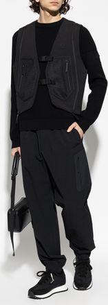 Moncler Vest Spica, Mens, Black