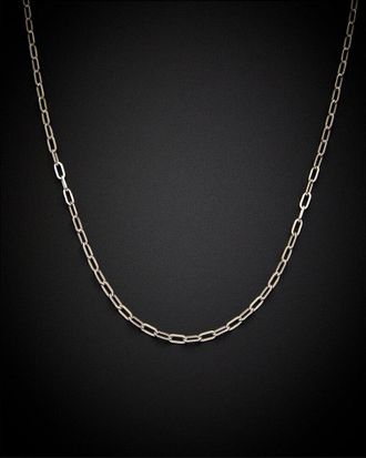 Italian Gold, Inc 14K 2.5Mm Paper Clip Chain Necklace