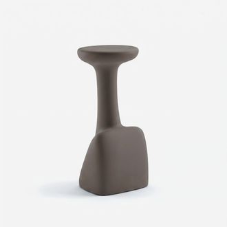 Plust Taburete 75cm Dise&ntilde;o Moderno Polietileno Interior Exterior Armillaria S1 - Gris