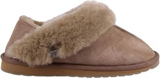 Emu Luxe Slipper Mushroom Stijl - Dames - Pantoffels - Beige - 36 EU - Wol - Schoenen