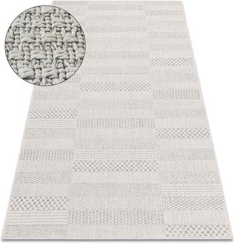 RugsX Rugsx - Carpet origi 3736 cream - Boards flat-woven sisal string beige 78x150 cm
