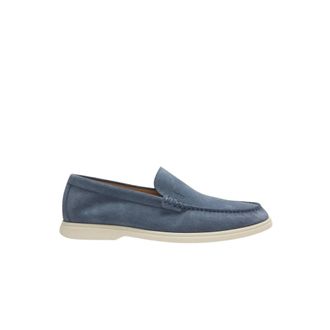 HUGO BOSS Sienne Loafers - male - Hugo - Loafers - Blue - 7 UK - Shoes