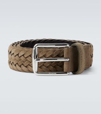 Tod's Braided suede belt