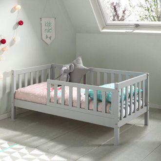 M&S Collection Cama 70x140 Con Somier Vipack Tod - Gris