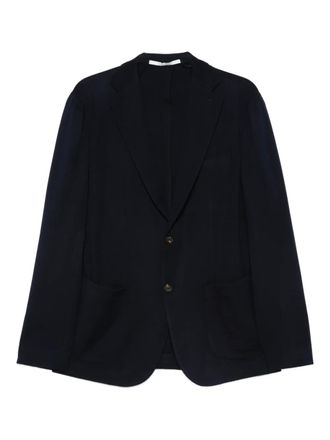 Eleventy Blazer met enkele rij knopen - Blauw