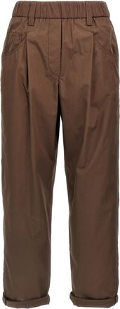 Brunello Cucinelli Brown Monile pants