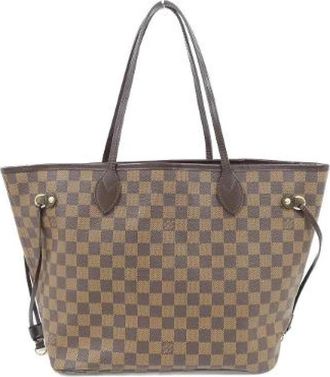 Louis Vuitton Pre-owned Neverfull Damier Tote Bag - Dames - Vintage Shopper - Bruin - ONE Size - Vintage