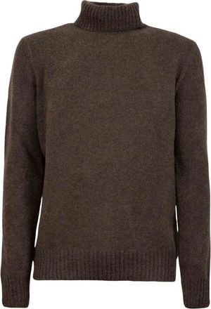 Gran Sasso Coltrui - Heren - Coltruien - Bruin - XL - Wol - Truien & Vesten