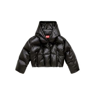 Diesel Outerwears Nero-Donna