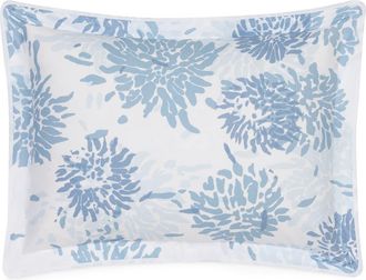 Matouk Chrysanthemum Pillow Sham in Blue at Nordstrom, Size Boudoir