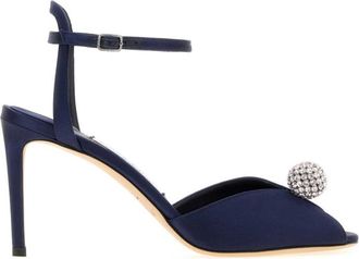 Jimmy Choo London Blue Open Toe Heels