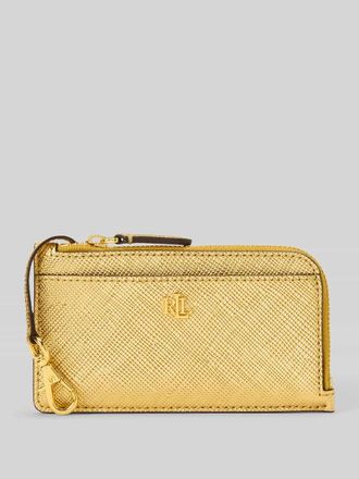 Lauren Ralph Lauren Portemonnaie mit Karabiner in Gold, Gr&ouml;&szlig;e 1
