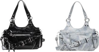 Generic PU Leather Shoulder Bag for Women with Adjustable Strap Stylish Crossbody Tote for Work Shopping Travel