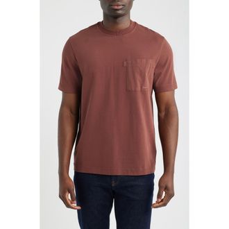 Barbour Ivergill Crewneck Pocket T-Shirt in Burnt Pepper at Nordstrom, Size Xx-Large
