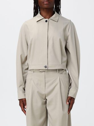 Low Classic Giacca camicia in misto lana