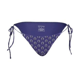 Matteau Bikinis, female, Blue, L, Tie-Side Brief in Cassis Blue