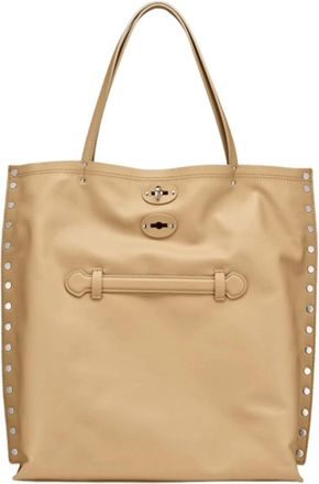 Zanellato Tote Bag - Dames - Shoppers - Beige - ONE Size - Tassen