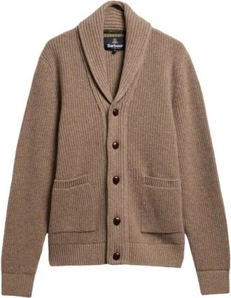 Barbour Hartland Vest - Heren - Truien - Beige - Maat: L Wol
