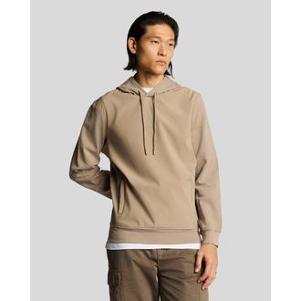 Lyle & Scott Heren Hybride Softshell Overtrek Hoodie (Bruin)
