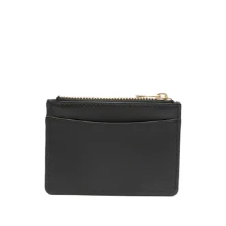 A.P.C. Calf Leather Card Case - Black