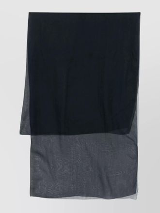 Max Mara sheer lightweight scarf in silk