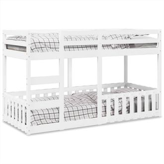 Berkfield Home Bunk Bed White 80x200 cm Solid Wood Pine