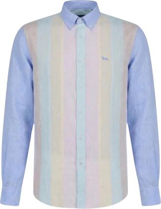 Harmont & Blaine Casual Shirts - Heren - Casual Overhemden - Veelkleurig - S - Overhemden