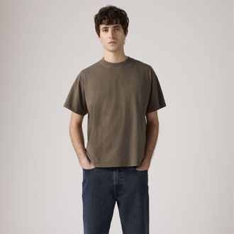 Levi's Cropped Tee - Mens - M - Brown
