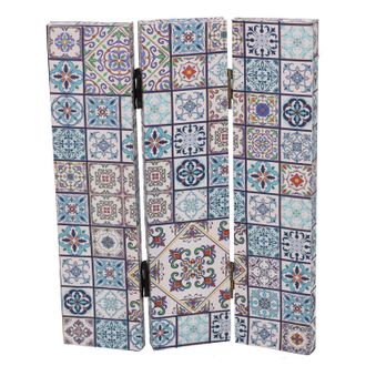 Vacchetti Vacchetti - Paravento Estampado 3 Paneles Cer&aacute;micos 120,6x2,5xh180,6x2,5xh180