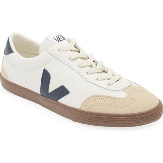 Veja Volley Leather Sneaker in White Nautico Bark at Nordstrom, Size 44