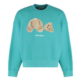 Palm Angels Uomo, Felpe, Verde, S, new