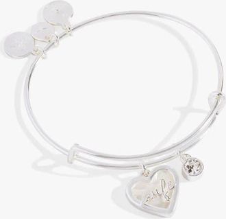 Alex and Ani Wife Bangle Bracelet in Silver at Nordstrom