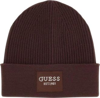 Guess Aw5631 Vis01 Beanie - - Accessories - Donna - Marrone - M